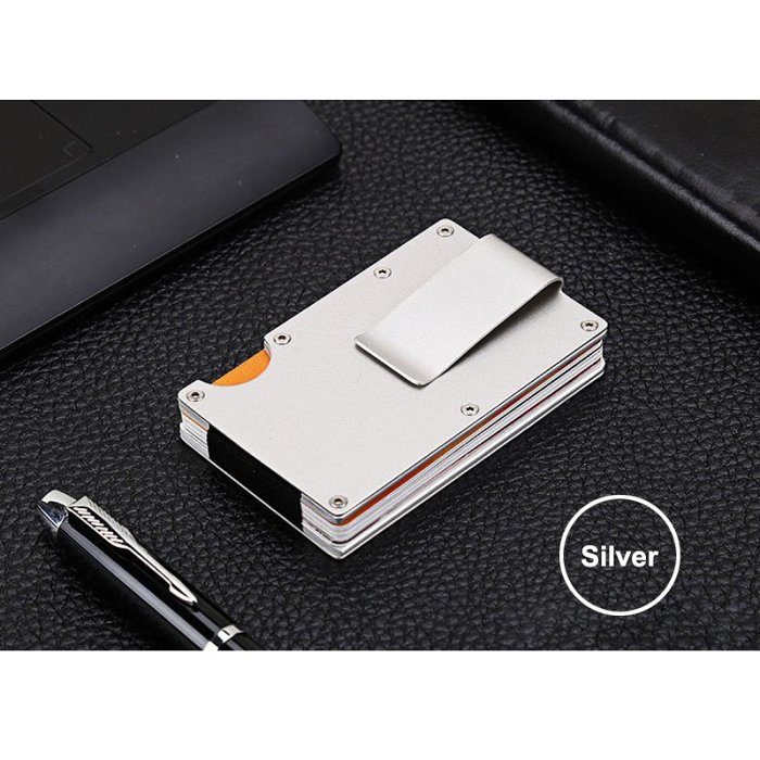 Aluminum RFID Blocking Card Holder