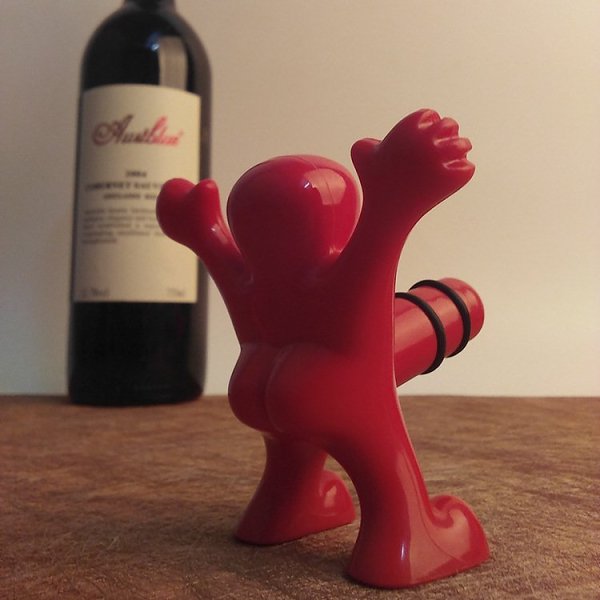 Big Dick Man Bottle Opener Corkscrew Penis Wine Stopper Set