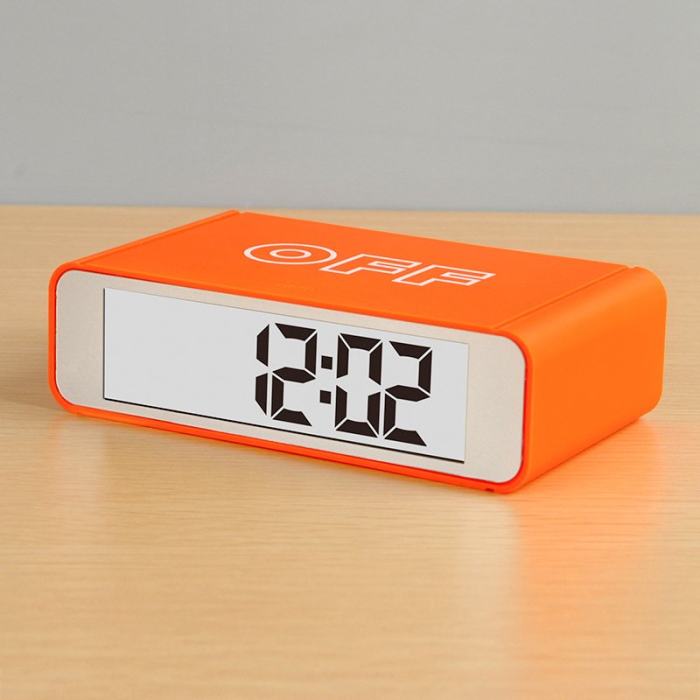 Flip On/Off Alarm Clock