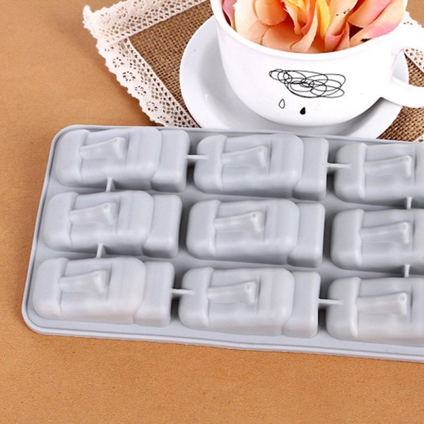 Easter Island Moai Ice Tray