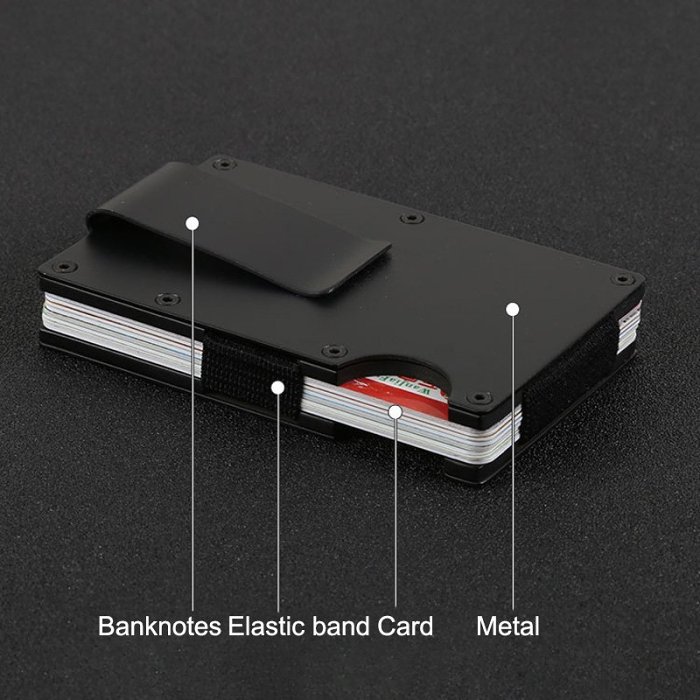 Aluminum RFID Blocking Card Holder