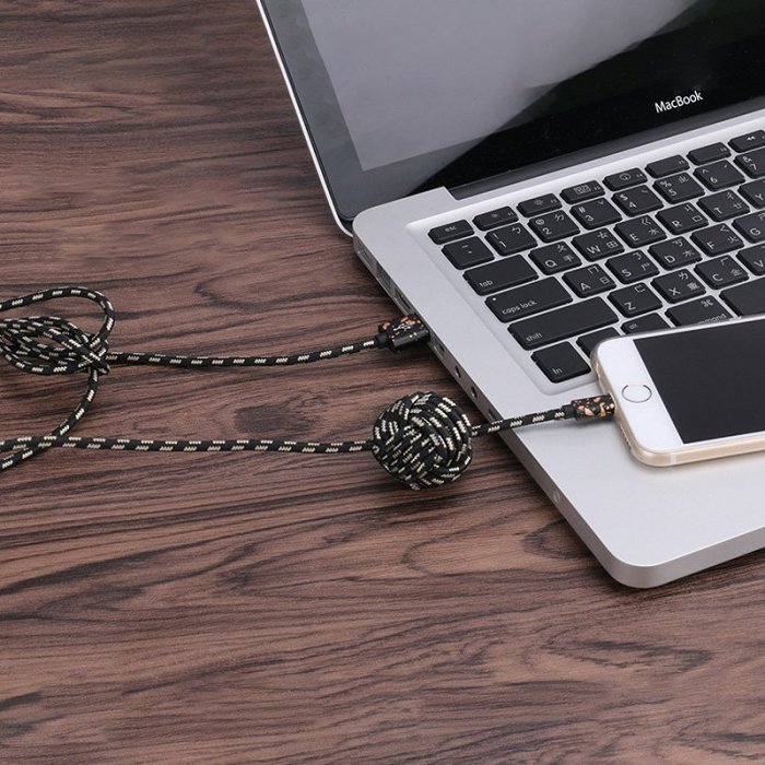 Clearance Sale Weighted Knot Charging Cable