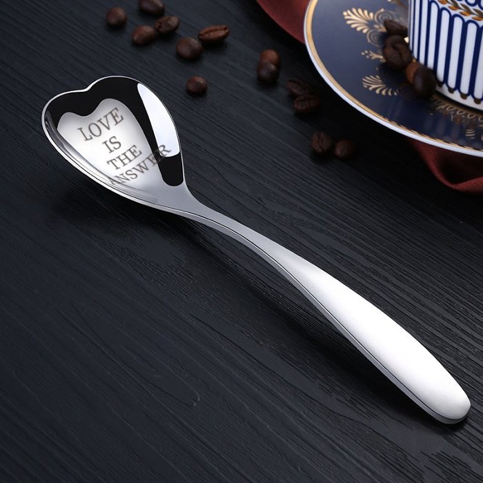 Heart-Shaped Spoon