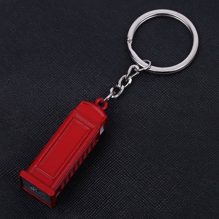 Telephone Booth Keychain