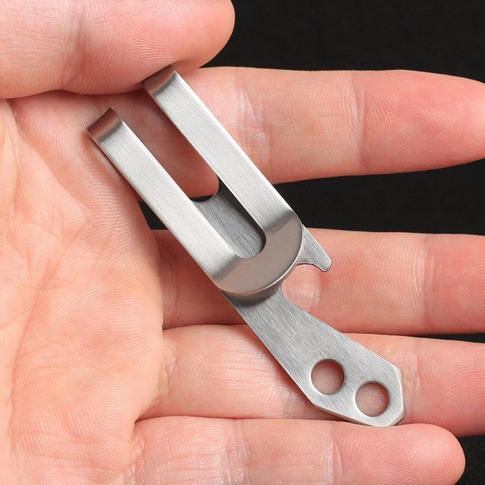 Bottle Opener Money Clip Keychain