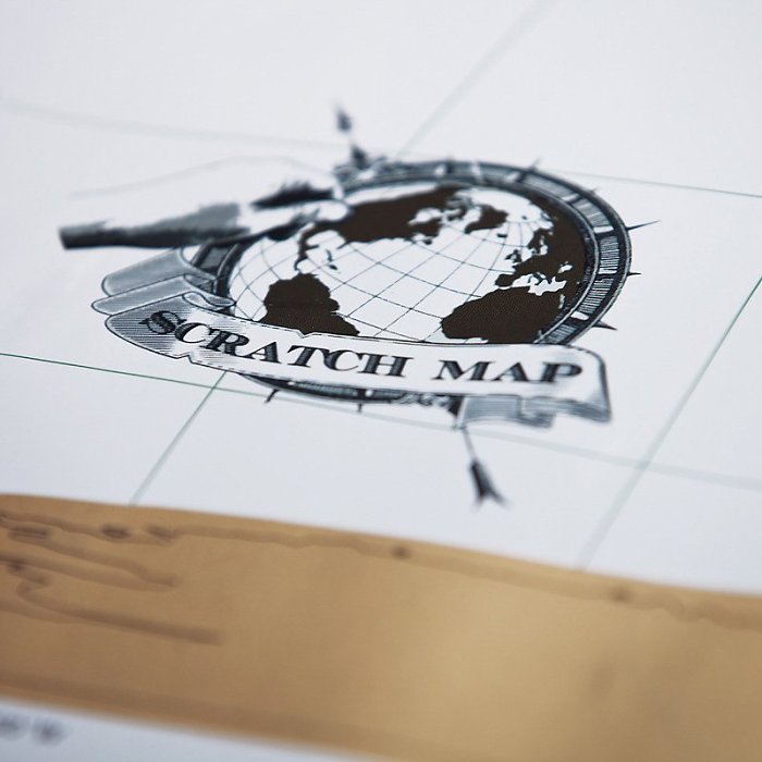 Scratch Map Travel Edition