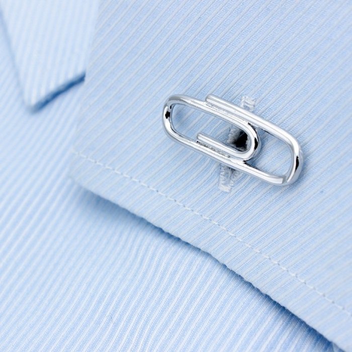 Paper Clip Cuff links