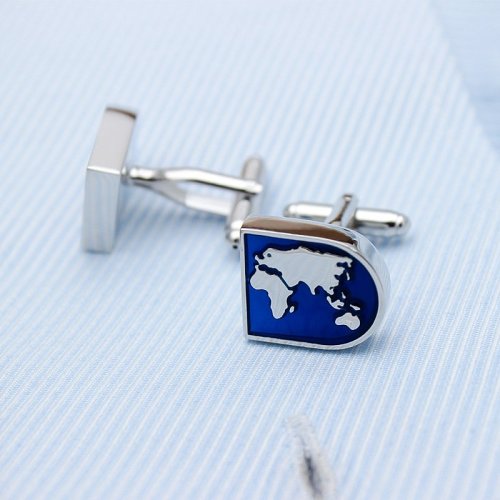 The World Map Cufflinks