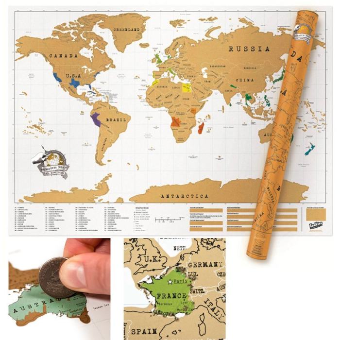 Scratch Map Travel Edition