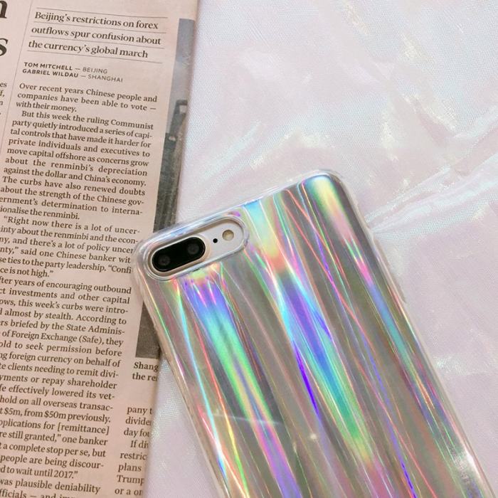 Luxury Laser iPhone Case Free Shipping