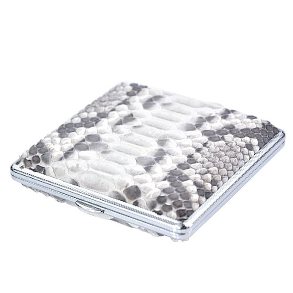 Genuine Python Skin Cigarette Case