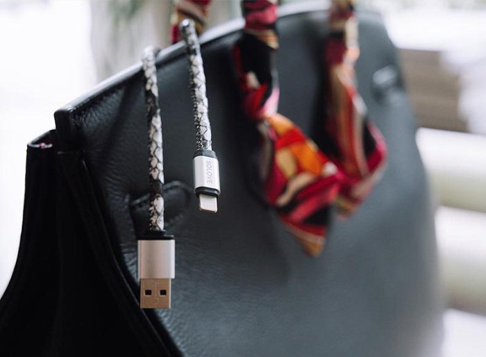 Clearance Snake Skin Charging Cable for iPhone iPad Airpods
