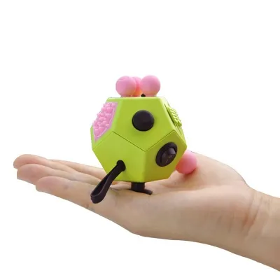 12 Sides Fidget Cube ADHD Brain Training Toys