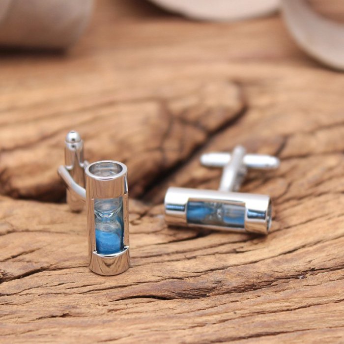 Sandy Clock Cufflinks