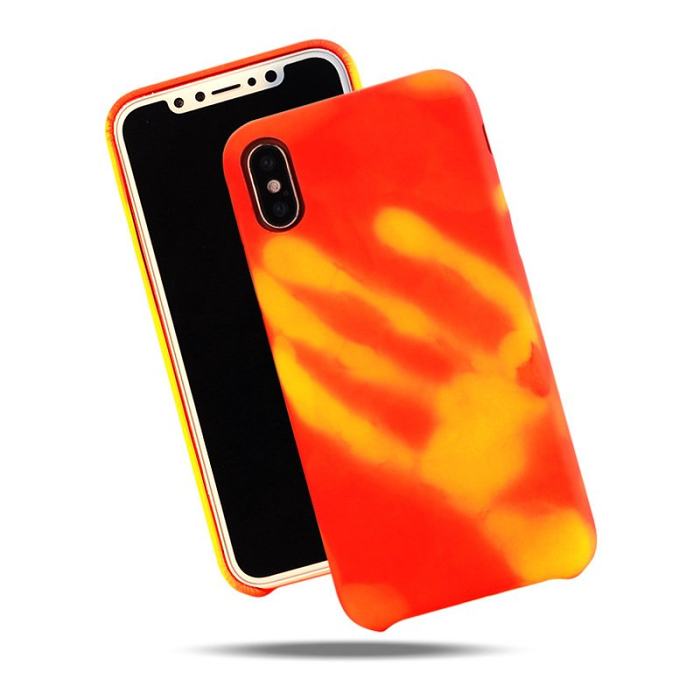 Heat Sensitive Leather iPhone Case