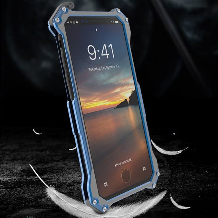 Clearance Titanium Alloy iPhone Bumper Case for iPhone X XS