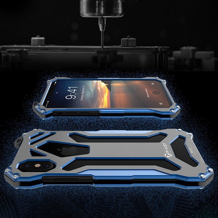 Clearance Titanium Alloy iPhone Bumper Case for iPhone X XS