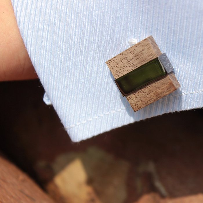 Wenge Wood Cufflinks