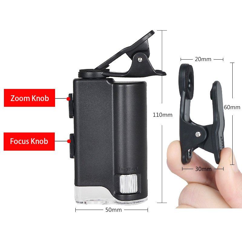 Universal Mobile Phone Microscope