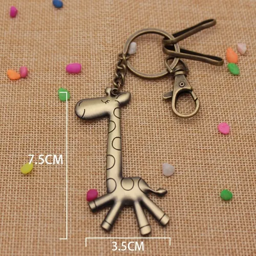 Giraffe Keychain
