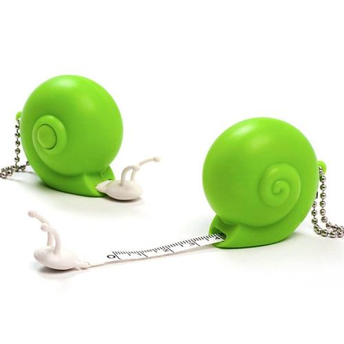 Clearance Snail Tape Keychain Flexible Rule Band Tape