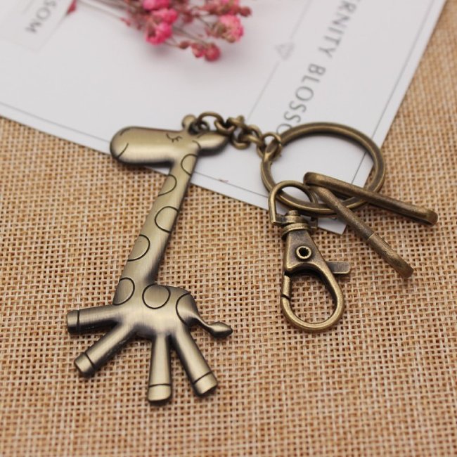 Giraffe Keychain