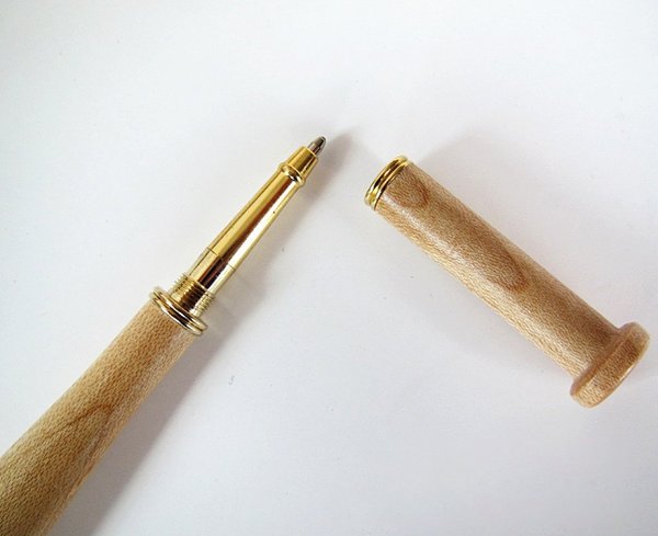 Wooden Baseball Bat Pen