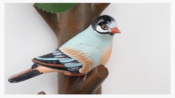 Bird on the Branch Wall Hook Home Decor