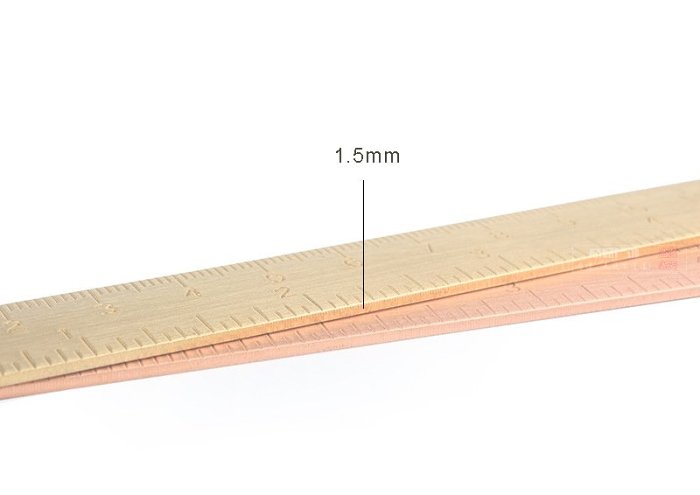 15CM Brass Ruler