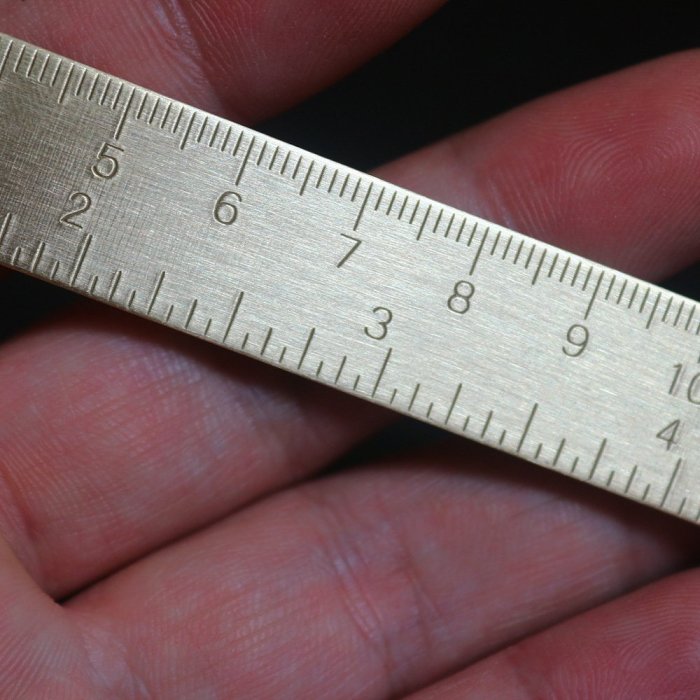 15CM Brass Ruler