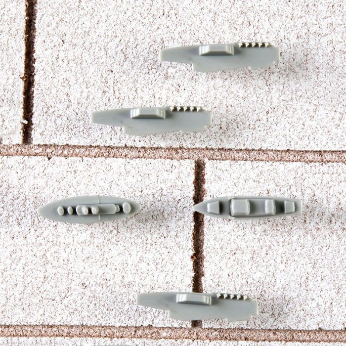 Warship Push Pins