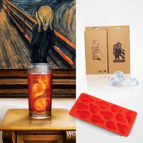 The Scream Ice Cube Tray