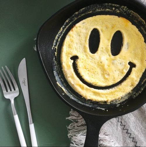 Smiley Face Breakfast Mold