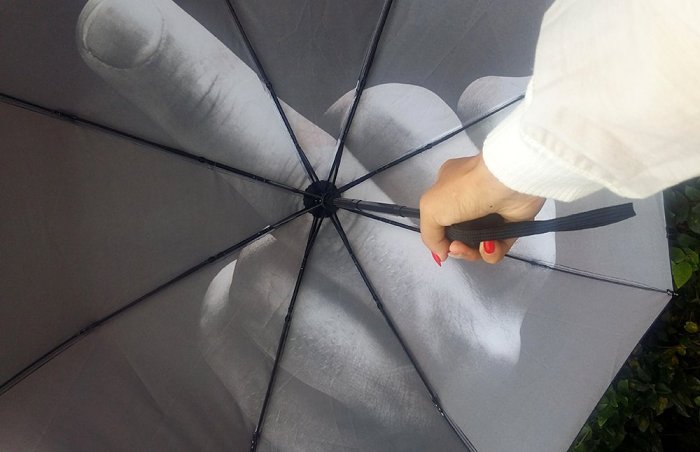 Middle Finger Umbrella F*ck The Rain Umbrella