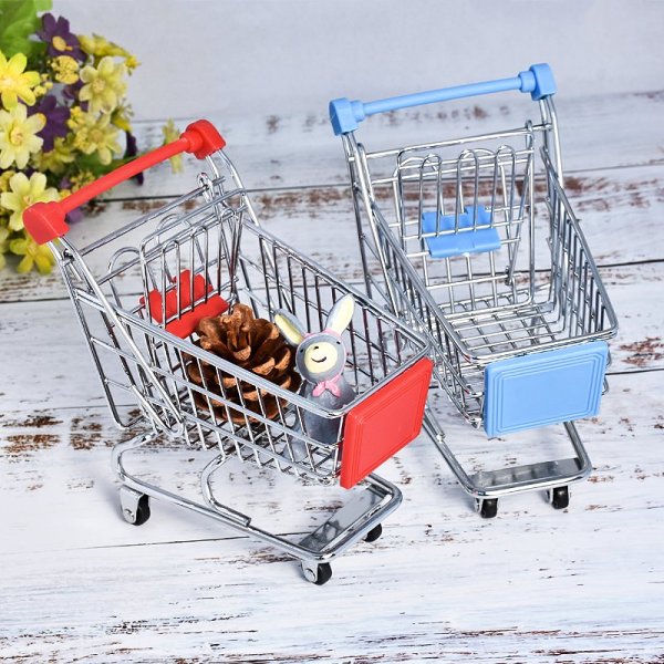 Mini Shopping Cart Organizer