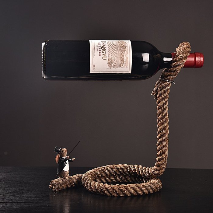 Rabbit-Magic-Show-Bottle-Holder-Red-Wine-Bottle-Stand-Home-Decoration-Christmas-Gift