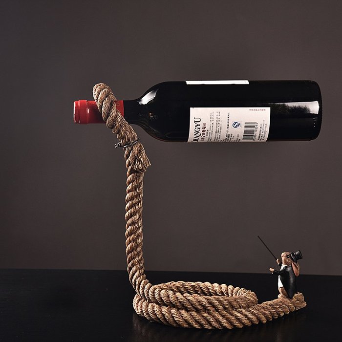 Rabbit-Magic-Show-Bottle-Holder-Red-Wine-Bottle-Stand-Home-Decoration-Christmas-Gift