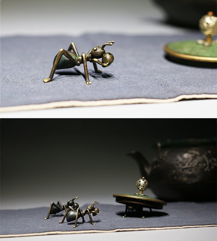 Colored Brass Ant