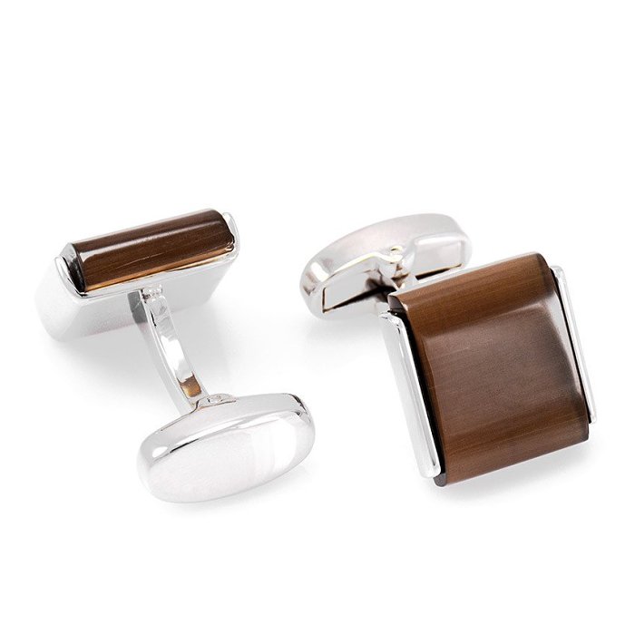 Brown Opal Cufflinks