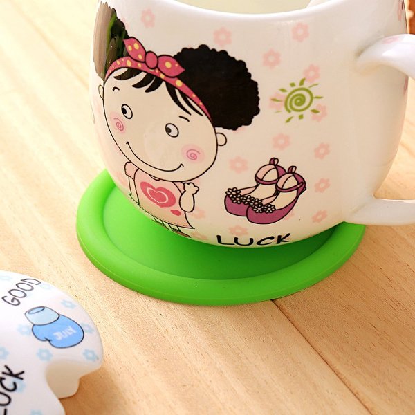 Silicone Button Coasters