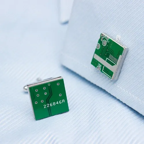 Circuit Board Cufflinks