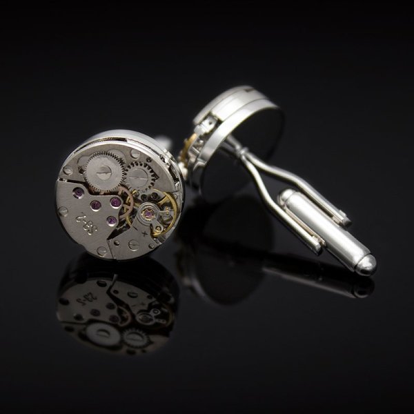 Steampunk Watch Cufflinks
