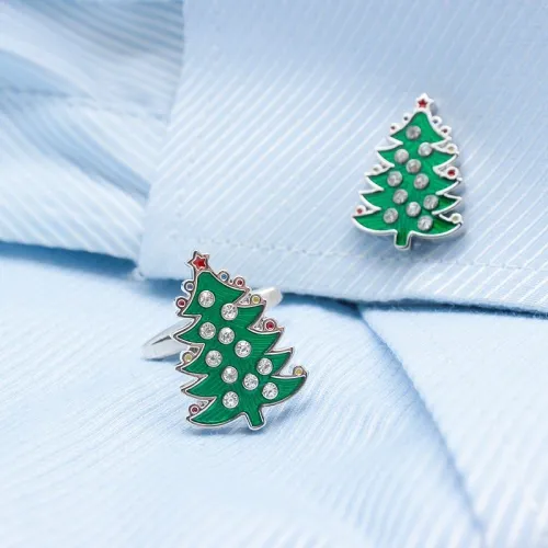 Christmas Tree Cufflinks