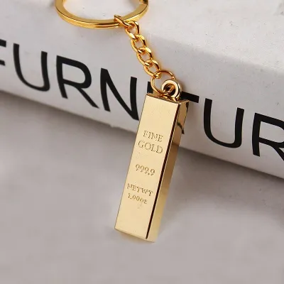 Gold Bullion Keychain