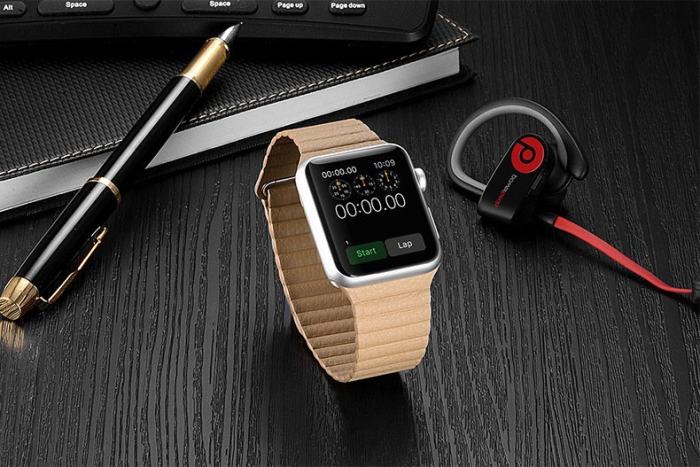 Magnet Genuine Leather Apple Watch Band