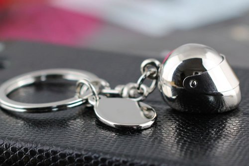 Motorcycle Helmet Keychain