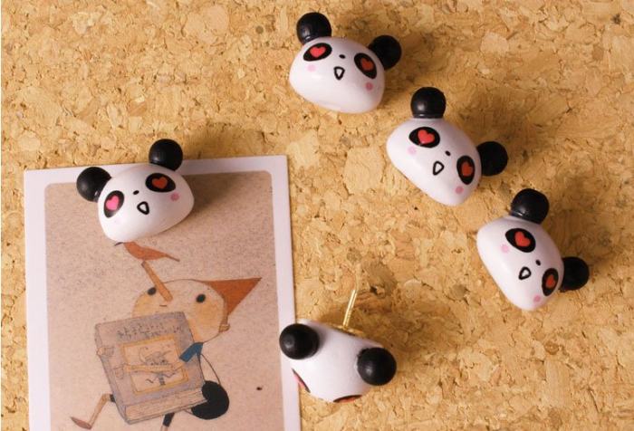 Panda Pushpins