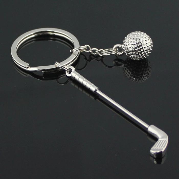Golf Keychain,golf gift,golf ball keychain real golf ball keychain