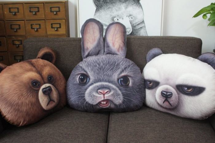 Clearance 3D Animal Sofa Pillow