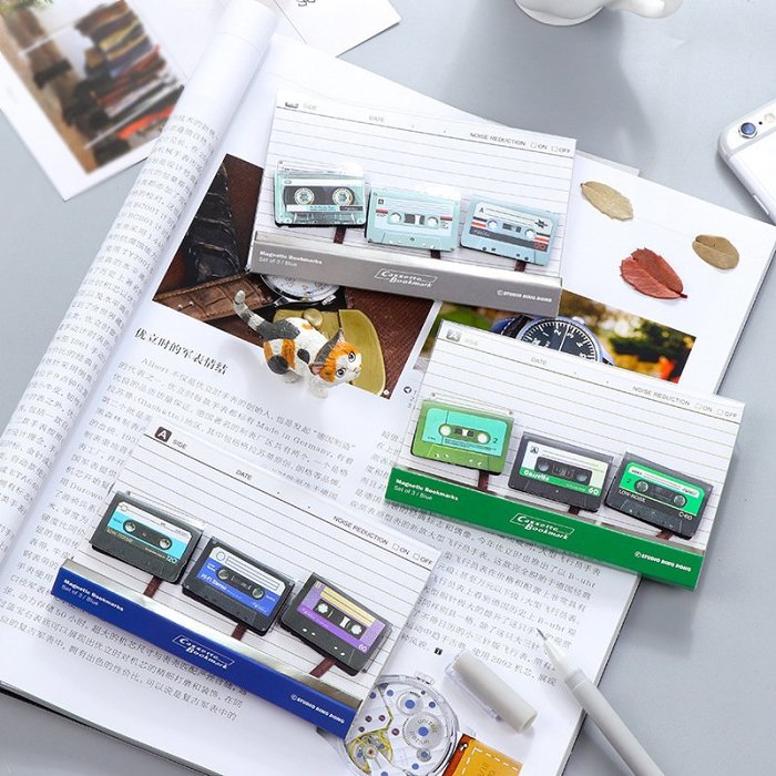 Clearance Sale Cassette Bookmarks